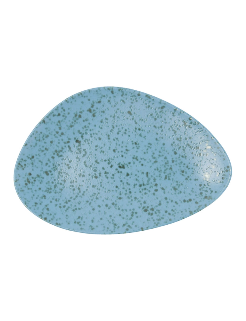 imagem de Prato de Jantar Ariane Oxide Triangular Azul Cerâmica Ø 29 cm (6 Unidades)2