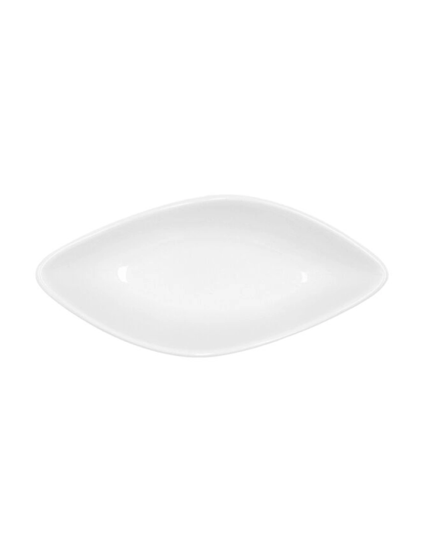 imagem de Tigela Ariane Alaska Mini Oval Cerâmica Branco (10,5 x 4,8 x 2,8 cm) (18 Unidades)4