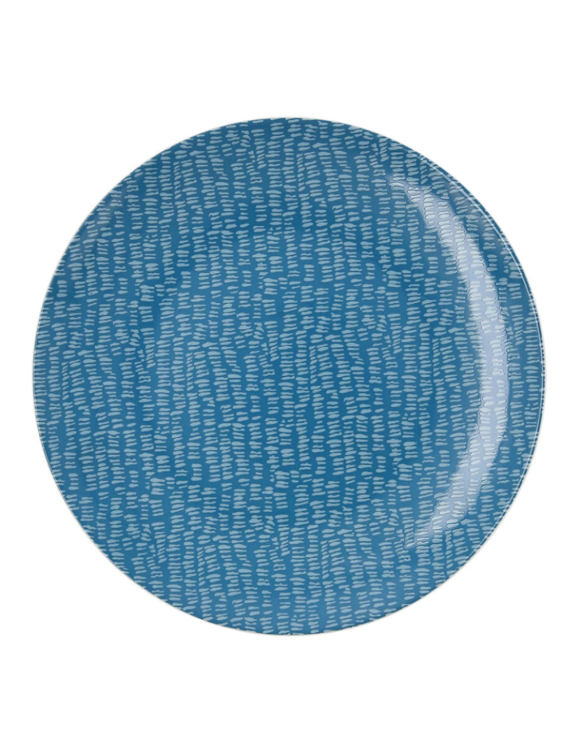 imagem de Prato de Jantar Ariane Ripple Azul Cerâmica 25 cm (6 Unidades)2