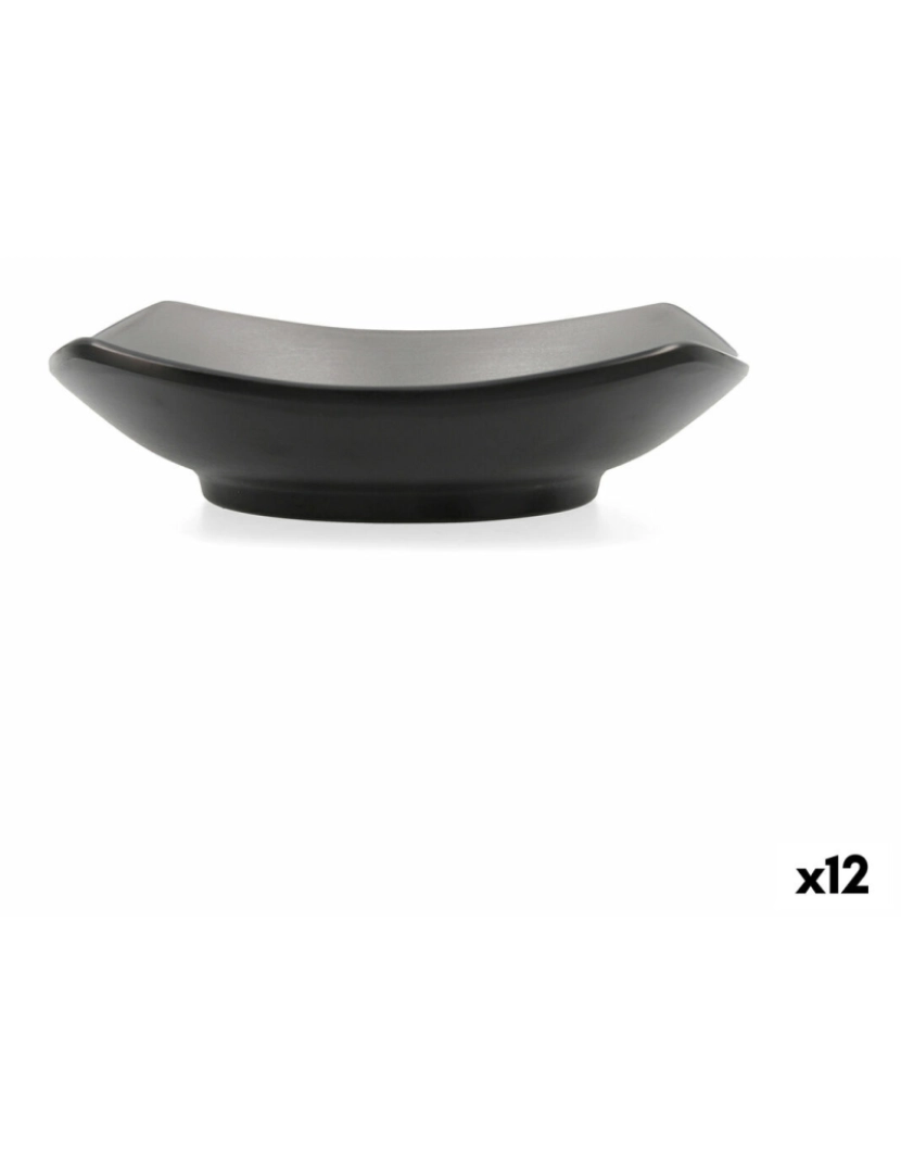 imagem de Taça para Aperitivos Bidasoa Gio Cinzento Plástico 15 x 15 cm (12 Unidades)1
