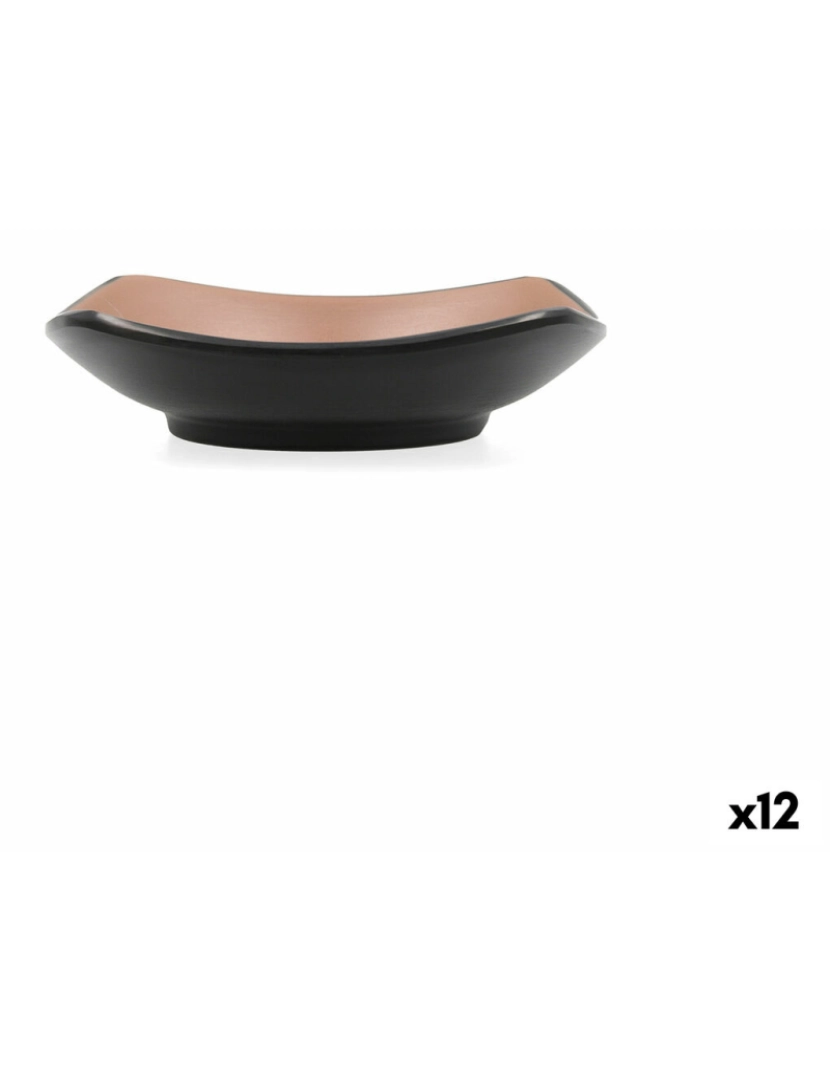 imagem de Taça para Aperitivos Bidasoa Gio Castanho Plástico 13 x 13 cm 12 Unidades1