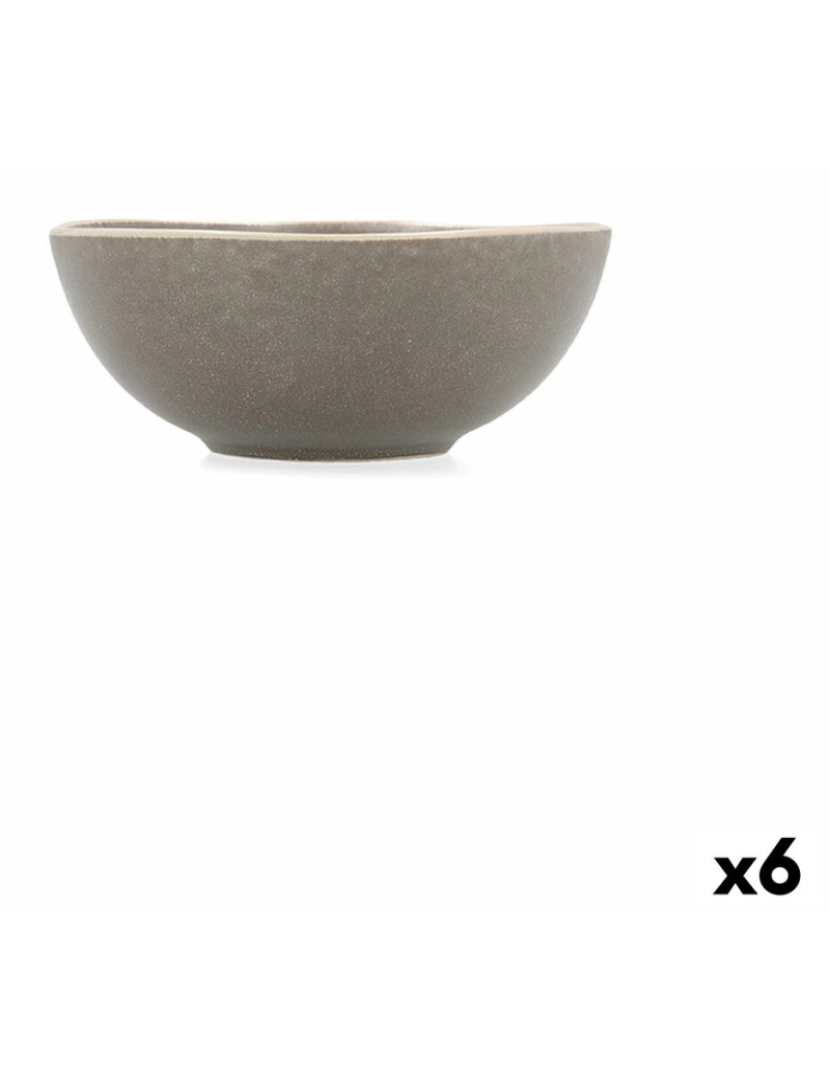 Bidasoa - Tigela Bidasoa Gio 16 x 6,5 cm Cerâmica Cinzento (6 Unidades)
