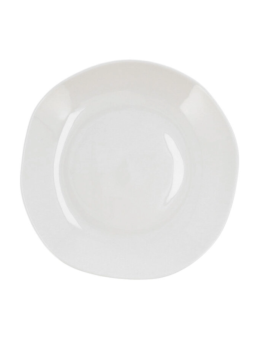 imagem de Prato Fundo Ariane Earth Cerâmica Branco 23 cm (6 Unidades)2