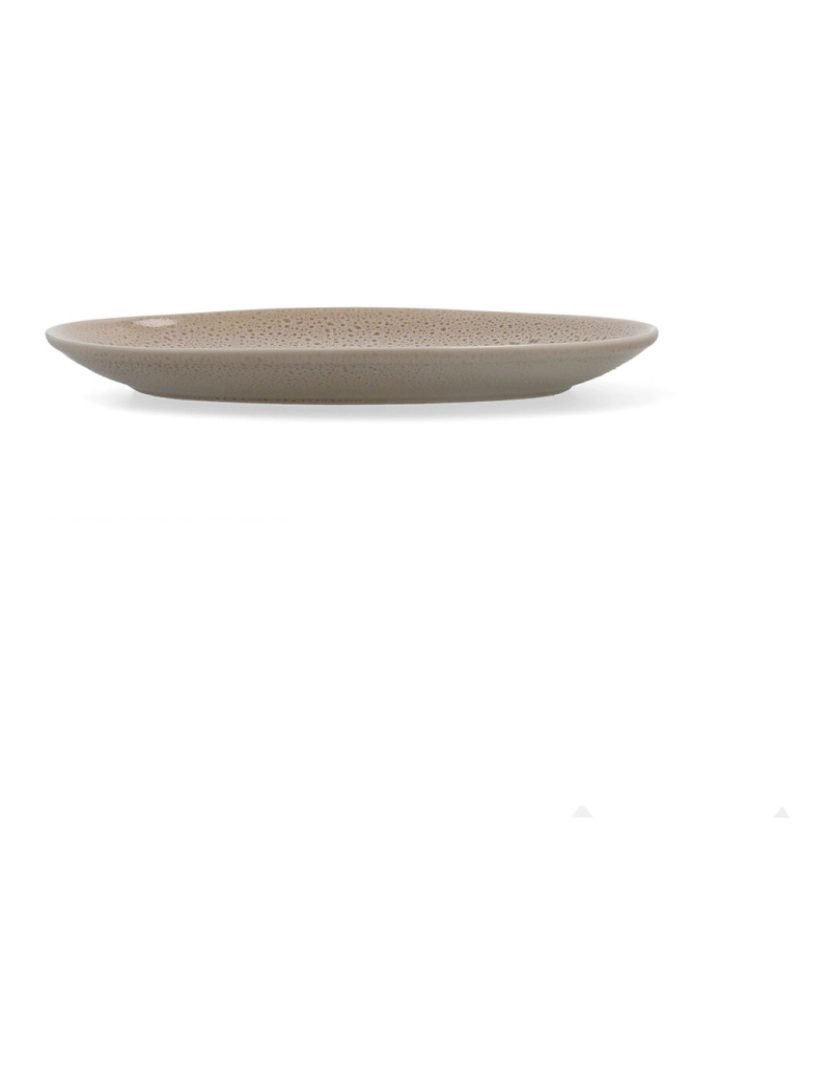 imagem de Prato de Jantar Ariane Porous Bege Cerâmica Ø 27 cm (6 Unidades)3