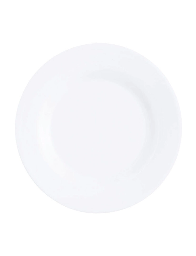 Arcoroc  - Conjunto de pratos Arcoroc Intensity White Branco 6 Unidades Vidro