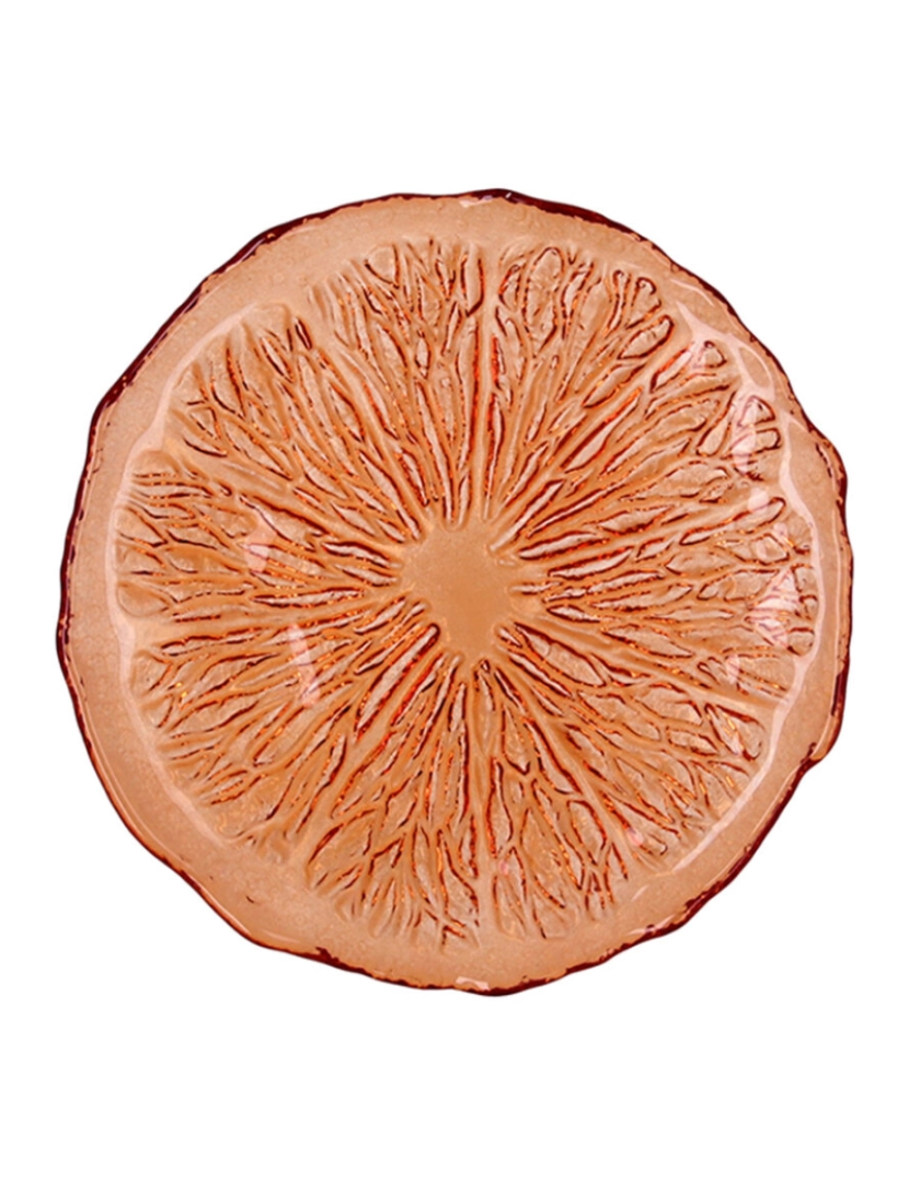 imagem de Prato de Jantar Quid Acid Laranja Vidro 21 x 2 cm (6 Unidades)5