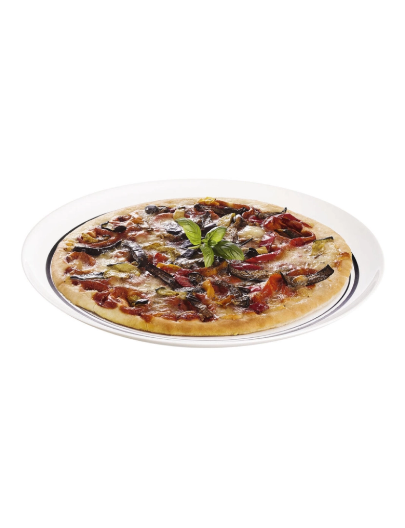 imagem de Prato para Pizza Luminarc Friends Time Bistro Vidro 32 cm3