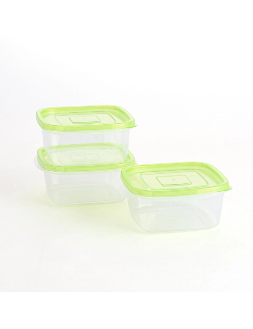 Quid - Conjunto de Lancheiras Quid Refresh 3 Peças Verde Plástico