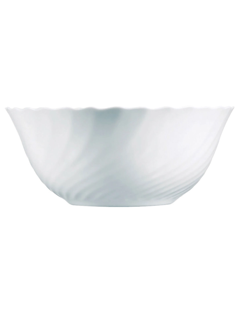 imagem de Saladeira Luminarc Trianon Branco Vidro (24 cm) (6 Unidades)3