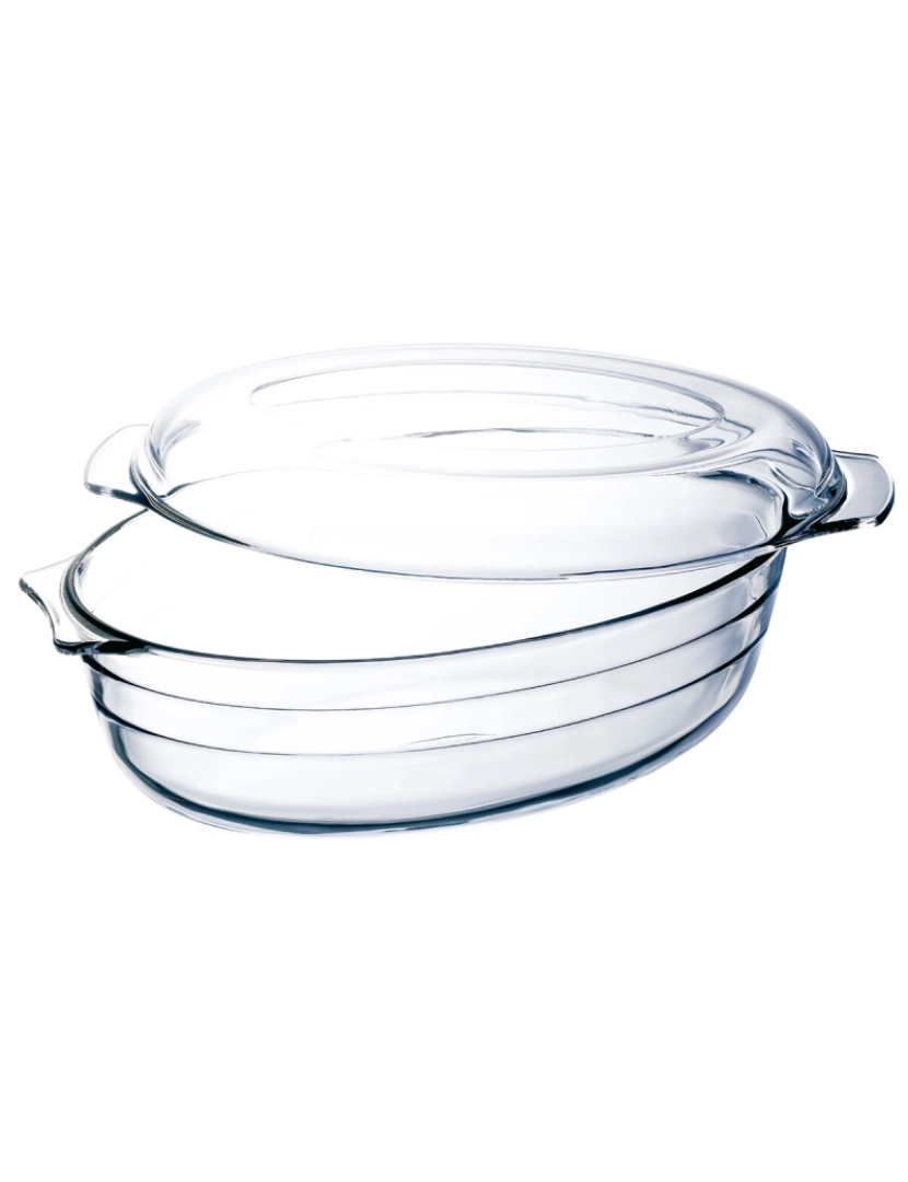 imagem de Recipiente de Cozinha Ô Cuisine Ocuisine Vidrio Com tampa 3 L 1,1 L Transparente Vidro 3 Unidades2