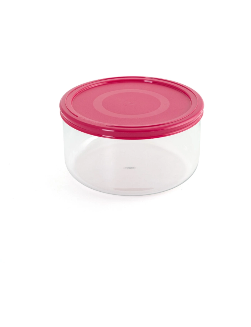 imagem de Lancheira Redonda com Tampa Pyrex Cook & frezze Cor de Rosa Vidro (1,6 L) (4 Unidades)2