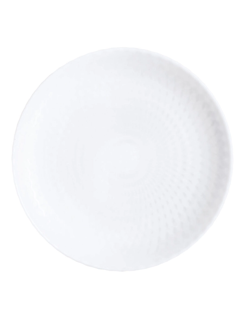 imagem de Prato de Sobremesa Luminarc Pampille Branco Vidro (19 cm) (24 Unidades)3