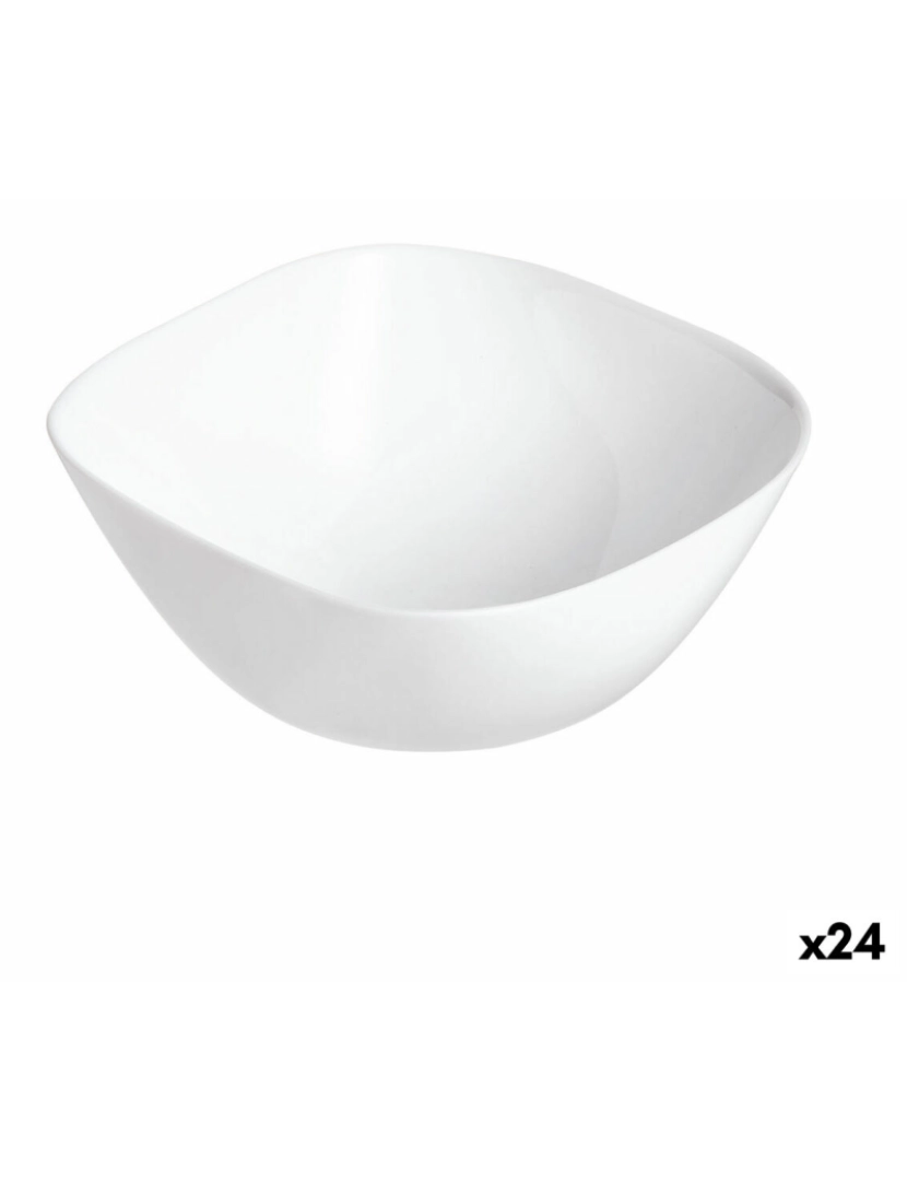 Luminarc - Tigela Luminarc Multiusos Multiusos Ø 14 cm Branco Vidro (24 Unidades)