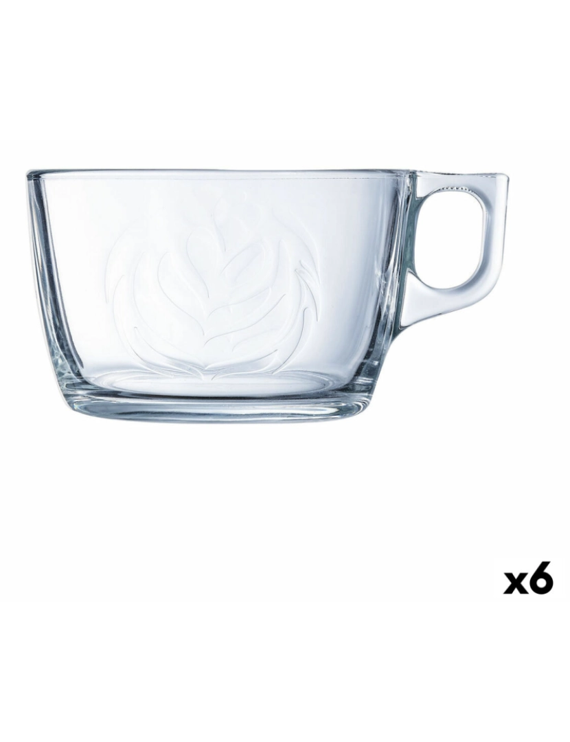 imagem de Kop Luminarc Barista Grande Transparente Vidro (500 ml) (6 Unidades)1