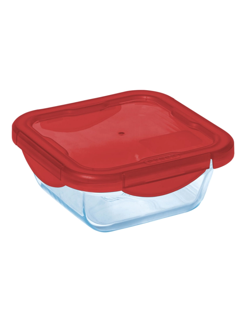 imagem de Lancheira Hermética Pyrex Cook & go Azul Vidro (800 ml) (6 Unidades)2