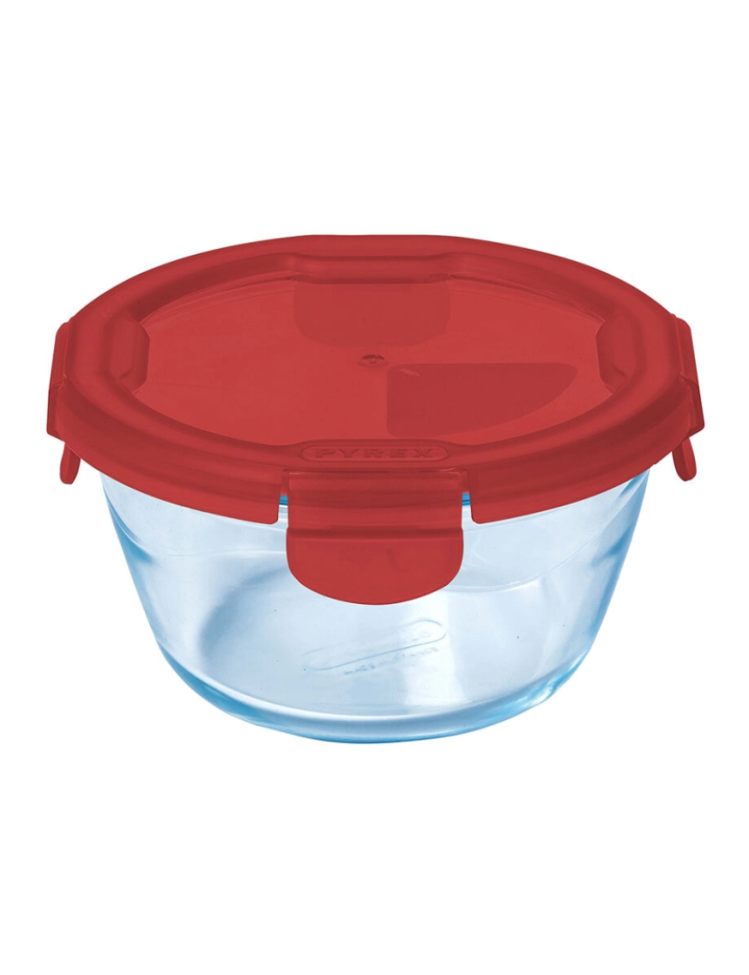 imagem de Lancheira Hermética Pyrex Cook & go Vermelho Vidro (600 ml) (6 Unidades)2