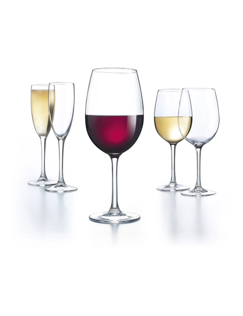 imagem de Copo para vinho Luminarc La Cave Transparente Vidro (360 ml) (6 Unidades)3