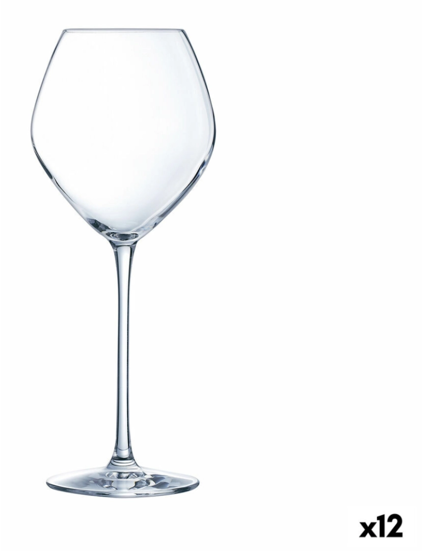 Luminarc - Copo para vinho Luminarc Grand Chais Transparente Vidro (350 ml) (12 Unidades)