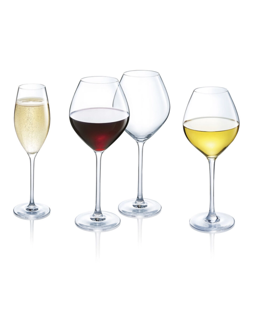 imagem de Copo para vinho Luminarc Grand Chais Transparente Vidro (350 ml) (12 Unidades)2