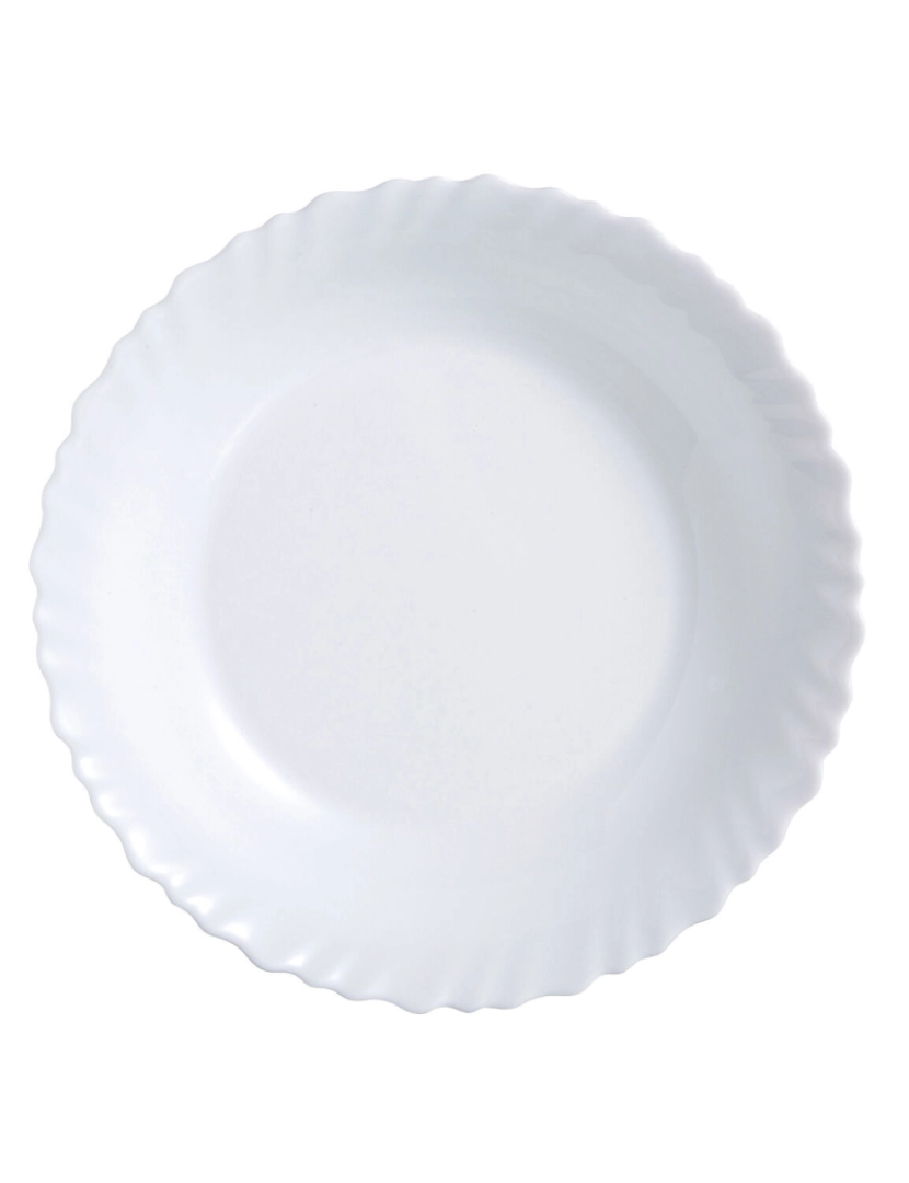 imagem de Prato de Jantar Luminarc Feston Branco Vidro 25 cm (24 Unidades)2