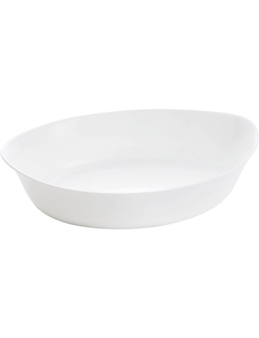 imagem de Recipiente de Cozinha Luminarc Smart Cuisine Oval 32 x 20 cm Branco Vidro (6 Unidades)2