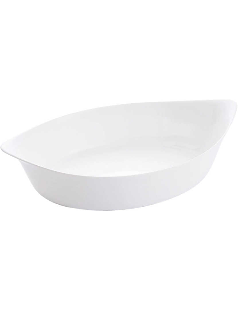 imagem de Recipiente de Cozinha Luminarc Smart Cuisine Oval Branco Vidro 6 Unidades 38 x 22 cm2