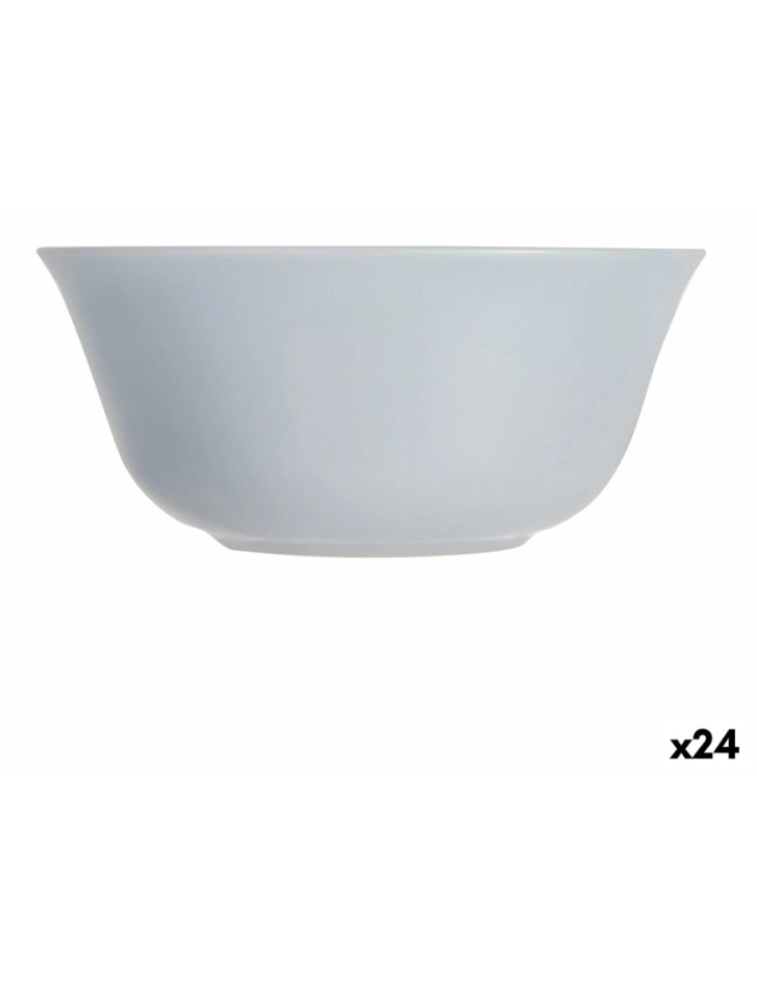 Luminarc - Tigela Luminarc Carine Multiusos Cinzento Vidro (12 cm) (24 Unidades)