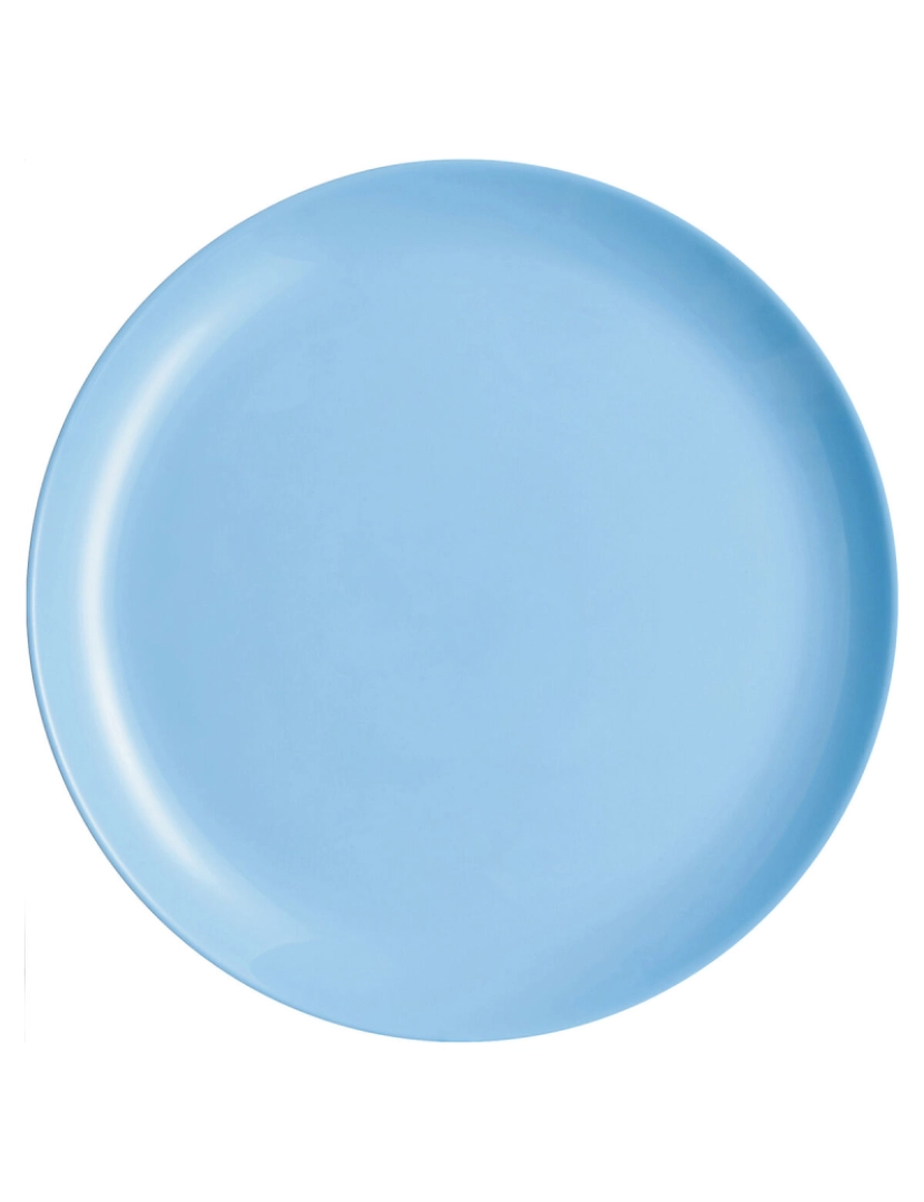 imagem de Prato de Jantar Luminarc Diwali Azul Azul Vidro Ø 27 cm (24 Unidades)3