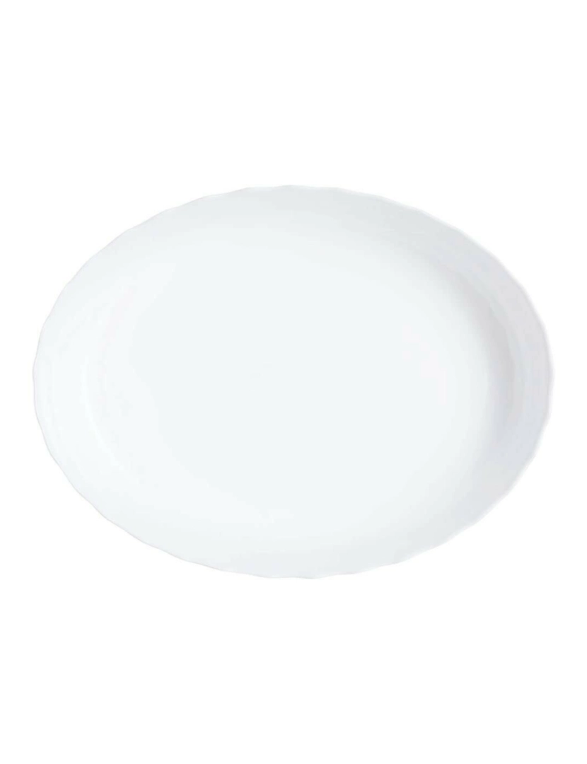 imagem de Recipiente de Cozinha Luminarc Trianon Oval Branco Vidro 31 x 24 cm (6 Unidades)3