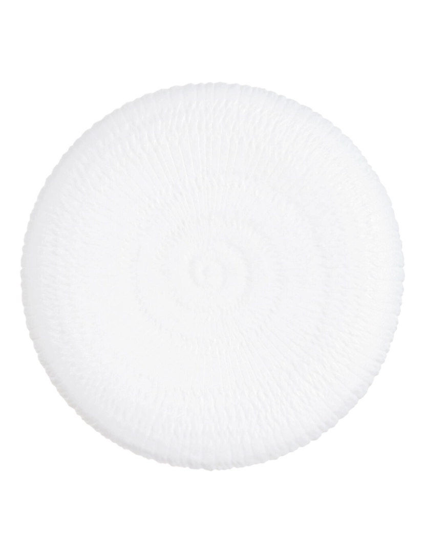 imagem de Prato de Jantar Luminarc Ammonite Branco Vidro Ø 26 cm (24 Unidades)2