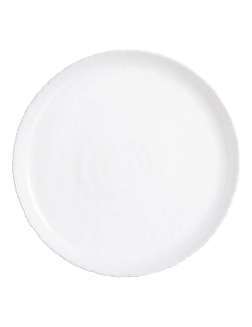 imagem de Prato de Sobremesa Luminarc Ammonite Branco Vidro (19 cm) (24 Unidades)3