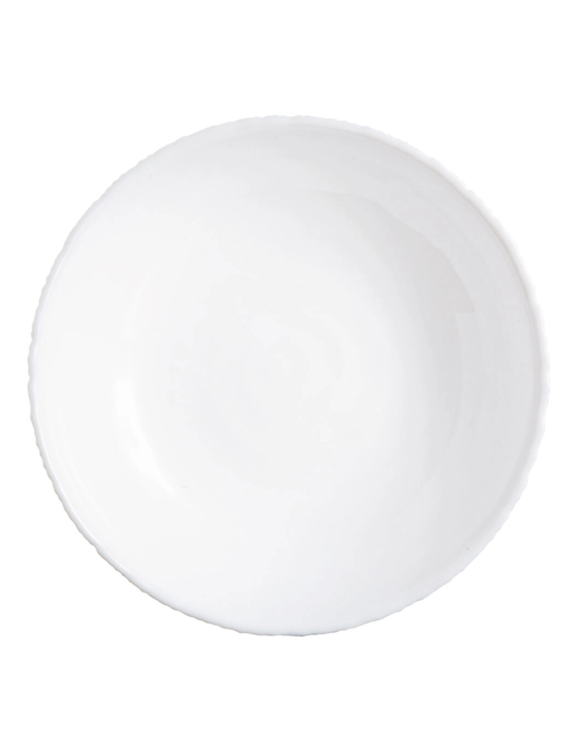 imagem de Prato Fundo Luminarc Ammonite Branco Vidro (Ø 21 cm) (24 Unidades)2