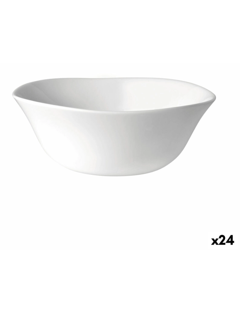 Bormioli Rocco - Tigela Bormioli Rocco Parma Branco Vidro (Ø 14 cm) (24 Unidades)