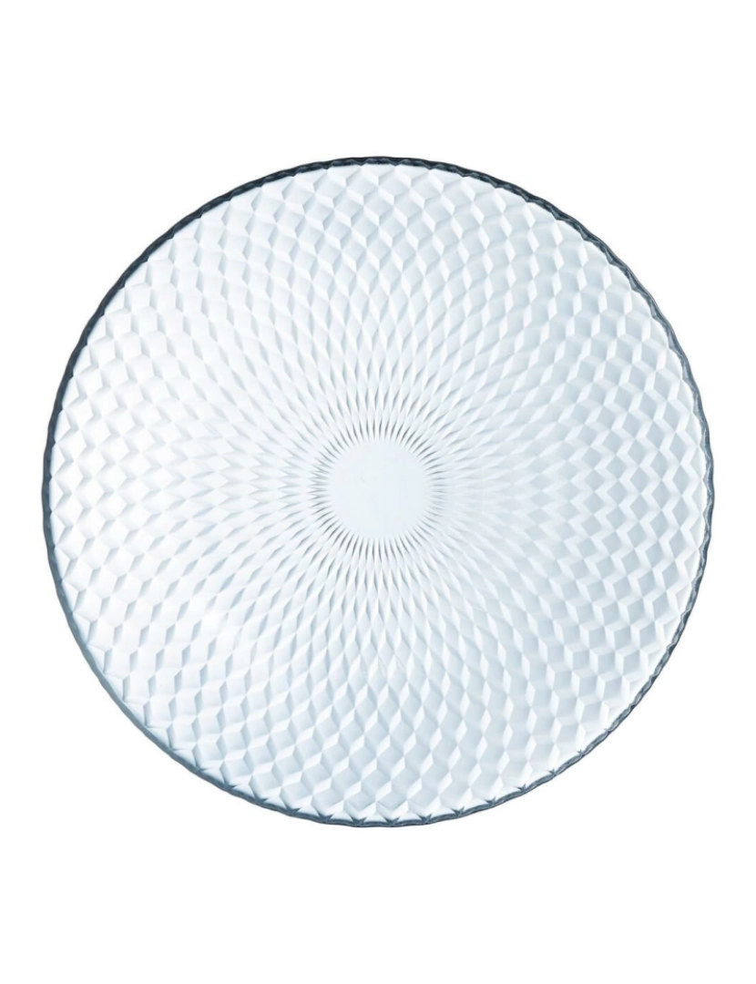 imagem de Prato de Sobremesa Luminarc Pampille Clear Transparente Vidro (19 cm) (24 Unidades)2