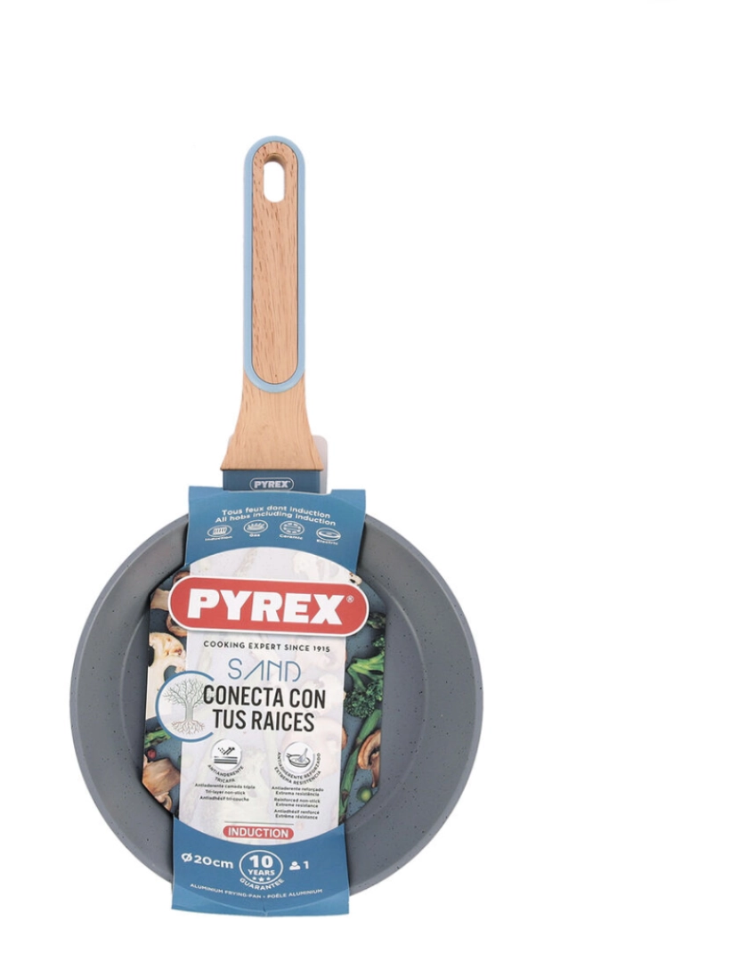 imagem de Frigideira Pyrex Sand Alumínio Forjado Azul 20 cm3