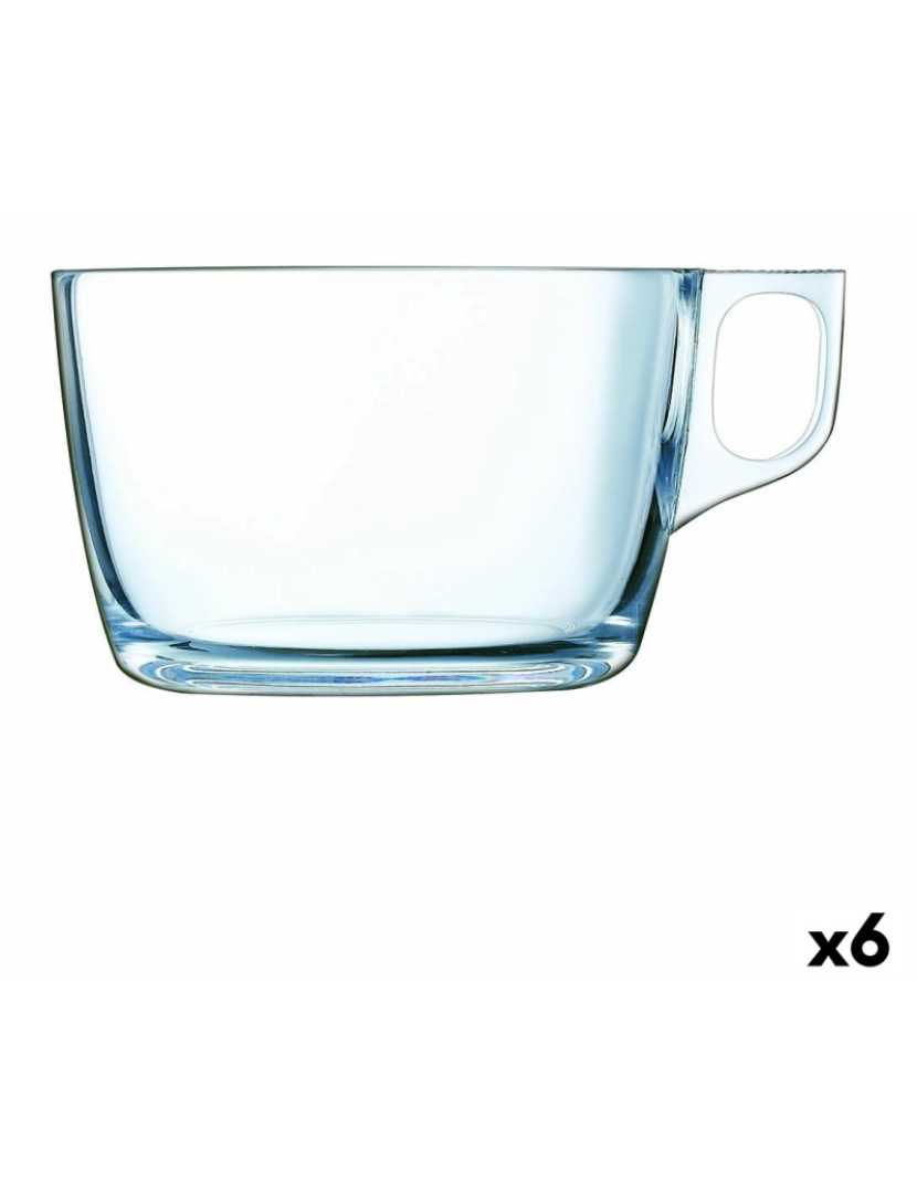 Luminarc - Kop Luminarc Nuevo Grande Transparente Vidro (500 ml) (6 Unidades)