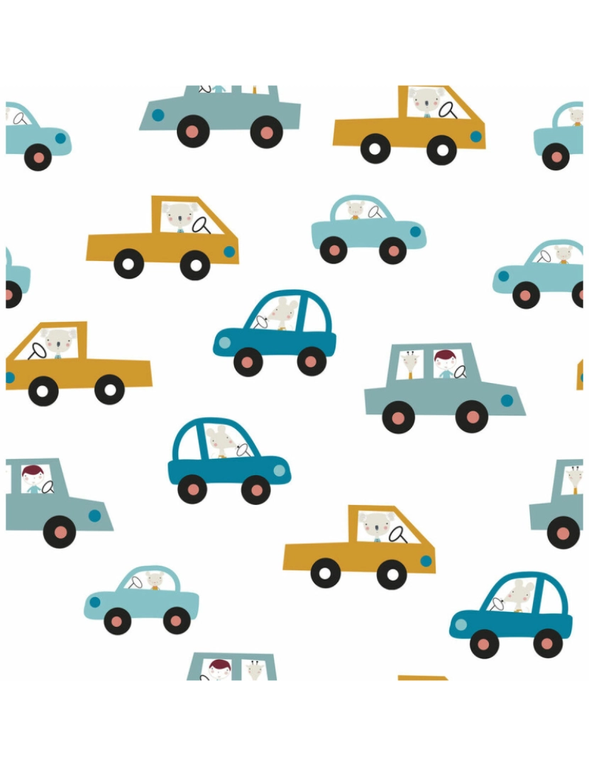 imagem de Capa de Edredão com Enchimento Haciendo el Indio Cars (Solteiro) (105 x 190 cm)3