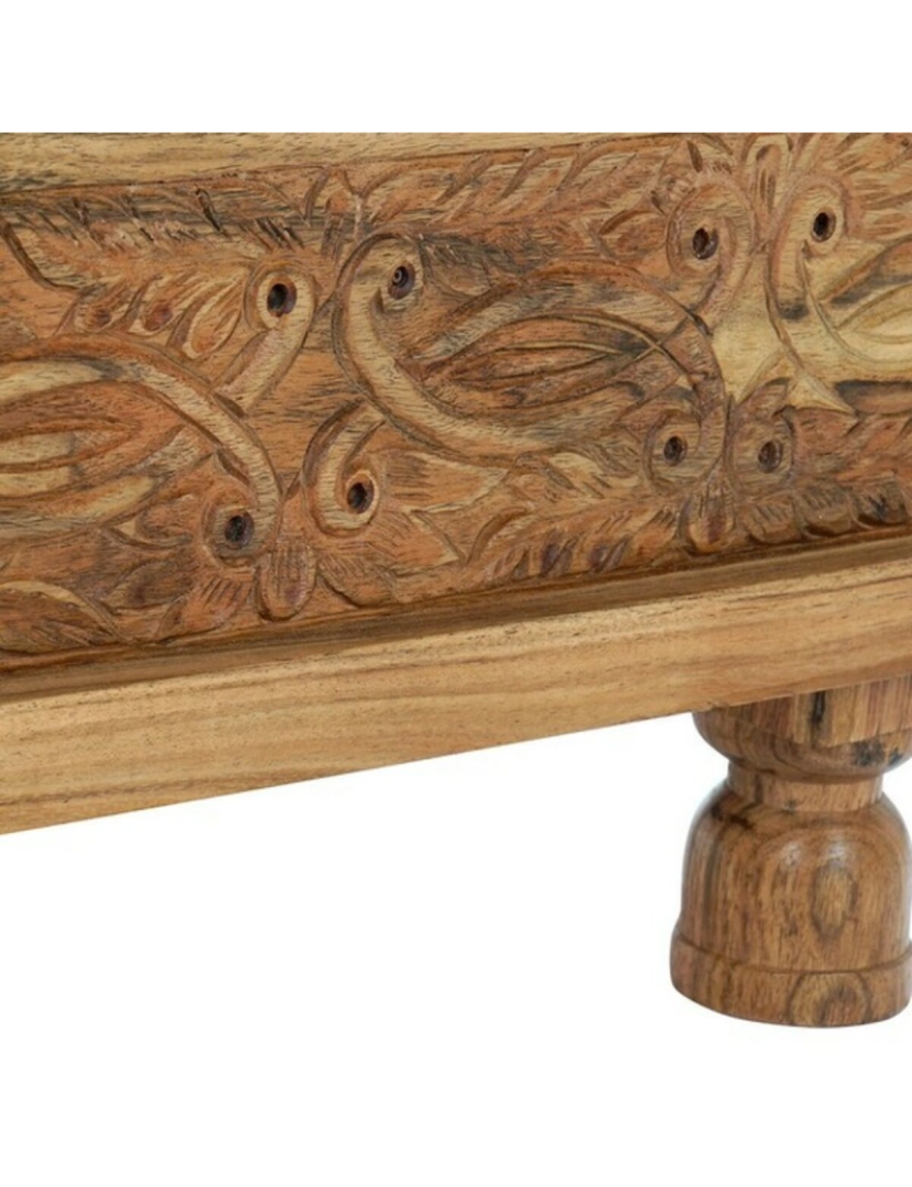 imagem de Arca DKD Home Decor Natural Colonial Ferro Acácia 90 x 41 x 45 cm5