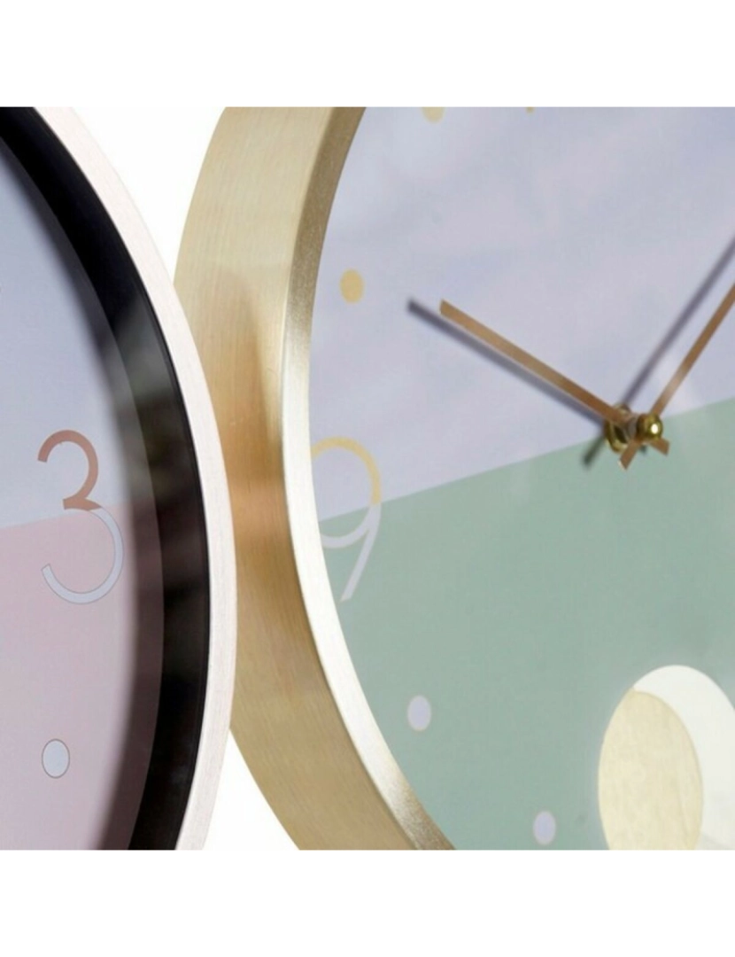 imagem de Relógio de Parede DKD Home Decor 30 x 5 x 30 cm (2 Unidades) (2 pcs)2