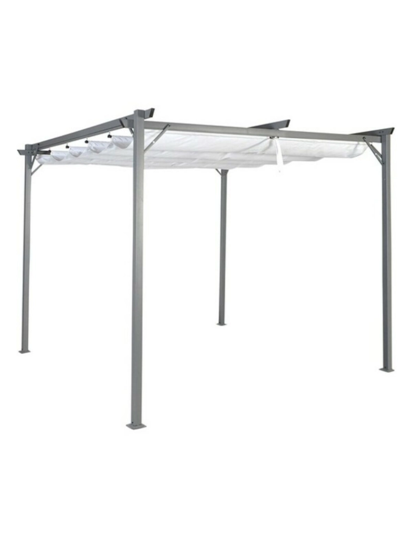 imagem de Pérgula DKD Home Decor MB-179021 290 x 290 x 230 cm Aço Metal/Plástico1