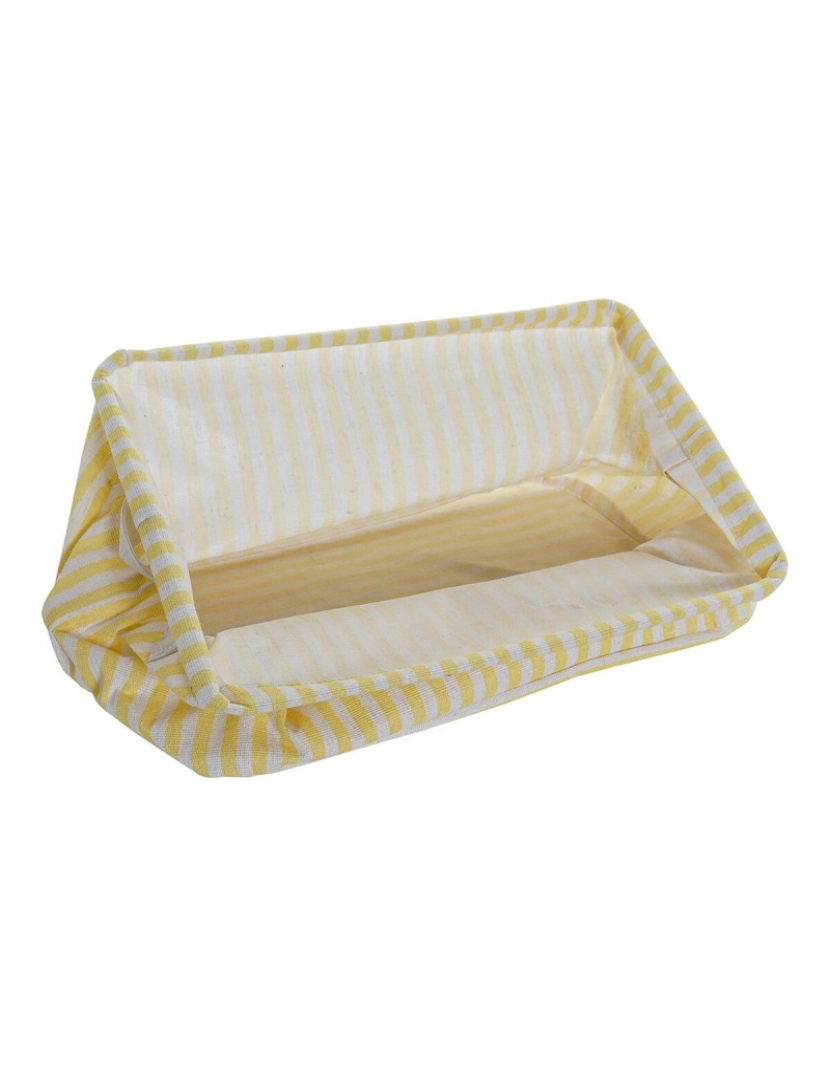 imagem de Conjunto de Cestas DKD Home Decor Amarelo Azul Verde Laranja Plástico 35 x 25 x 23 cm (4 Peças)3