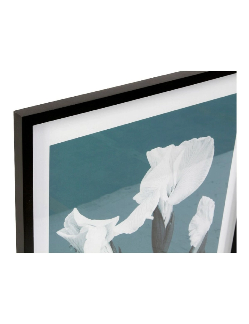imagem de Pintura DKD Home Decor Flowers 55 x 2,5 x 70 cm Bloemen Moderno (4 Peças)2