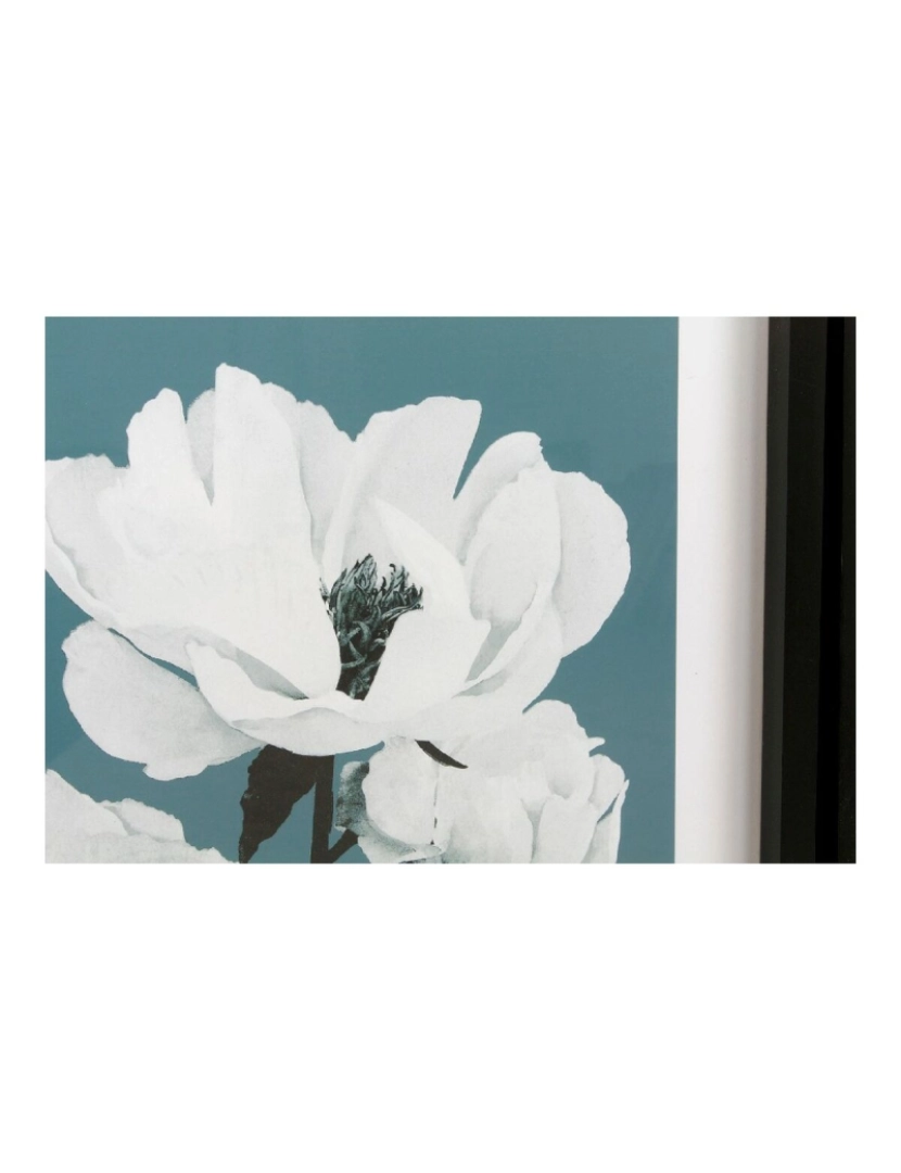 imagem de Pintura DKD Home Decor Flowers 55 x 2,5 x 70 cm Bloemen Moderno (4 Peças)3