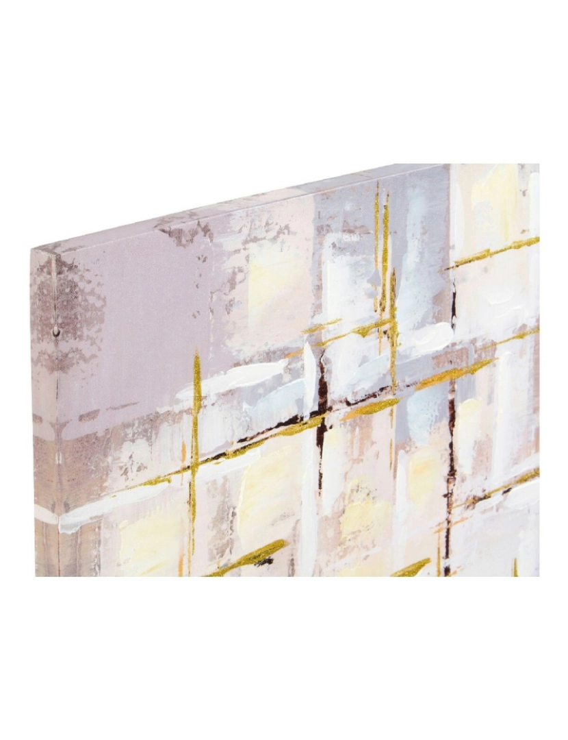 imagem de Pintura DKD Home Decor Squares Abstrato 100 x 3 x 100 cm Moderno (2 Unidades)2