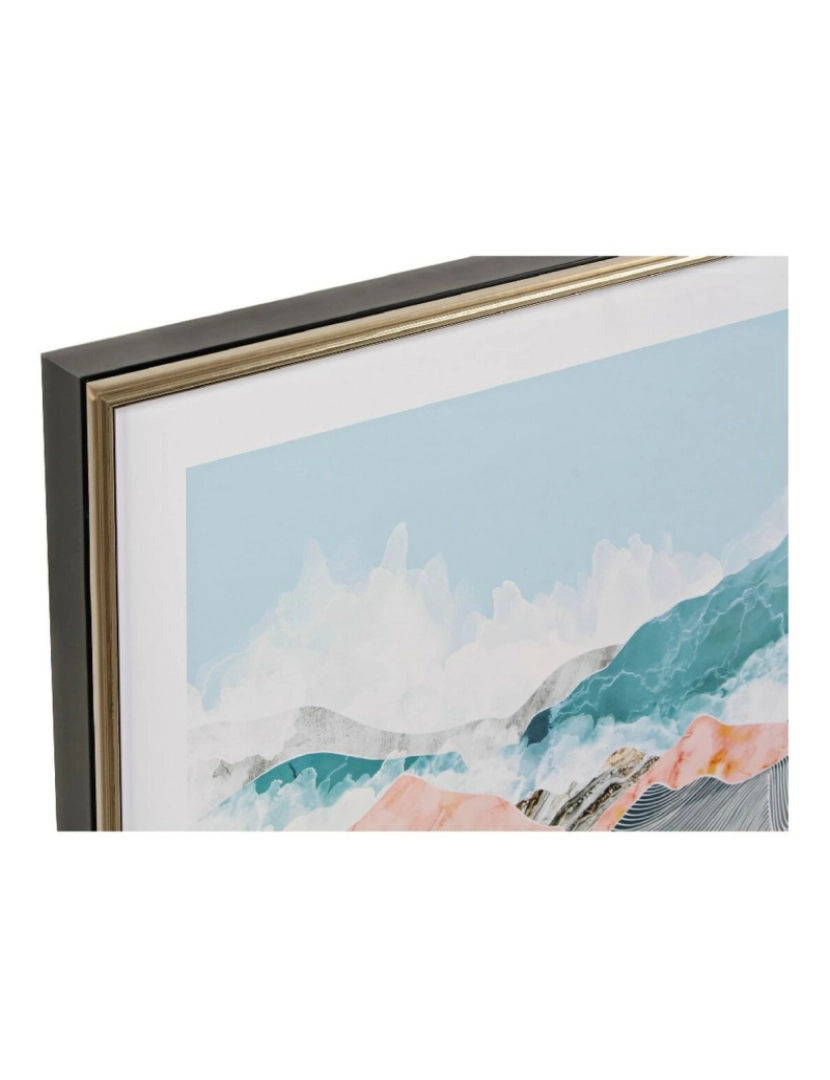 imagem de Pintura DKD Home Decor Oriental Montanha 70 x 4 x 70 cm (3 Peças)2