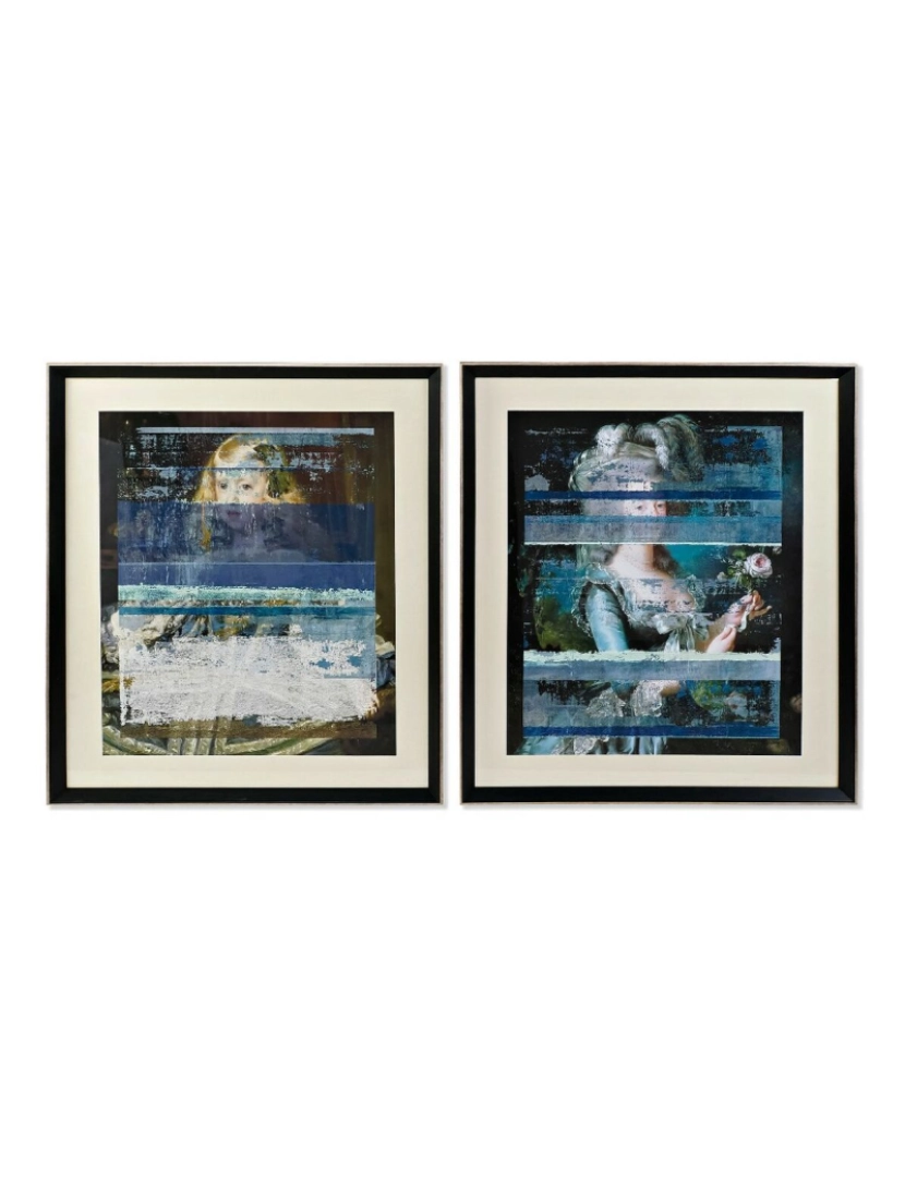 DKD Home Decor - Pintura DKD Home Decor CU-180444 86,6 x 4 x 100 cm Arte Moderno (2 Unidades)