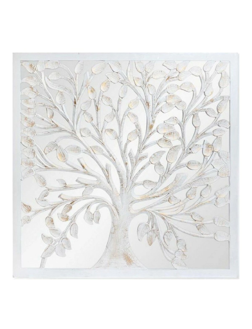 imagem de Figura Decorativa DKD Home Decor Árvore Cristal Madeira MDF (120 x 3.5 x 120 cm)1