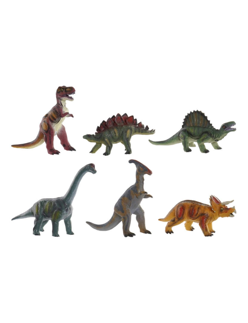 imagem de Dinossauro DKD Home Decor 6 Peças 36 x 12,5 x 27 cm1