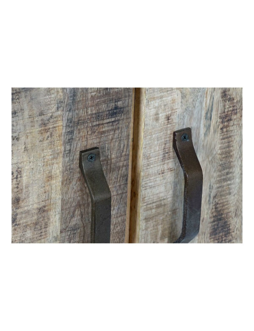 imagem de Estantes DKD Home Decor Metal Madeira de mangueira (95 x 40 x 170 cm)4
