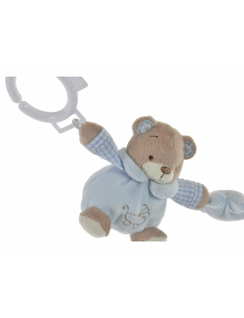 imagem de Peluche DKD Home Decor Branco Azul celeste Rosa Claro Metal Infantil Urso 30 x 40 cm 68 x 6 x 9 cm (3 Peças)2